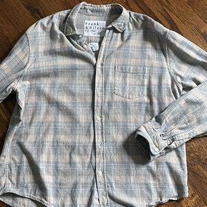 Frank & Eileen flannel button down